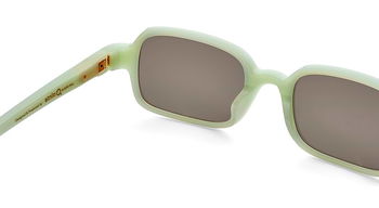 Das Bild zeigt die Sonnenbrille DOPE GR von der Marke Etnia Barcelona in grün.